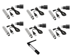 EUROLITE Set 1x Sender + 6x AKKU-Empfänger