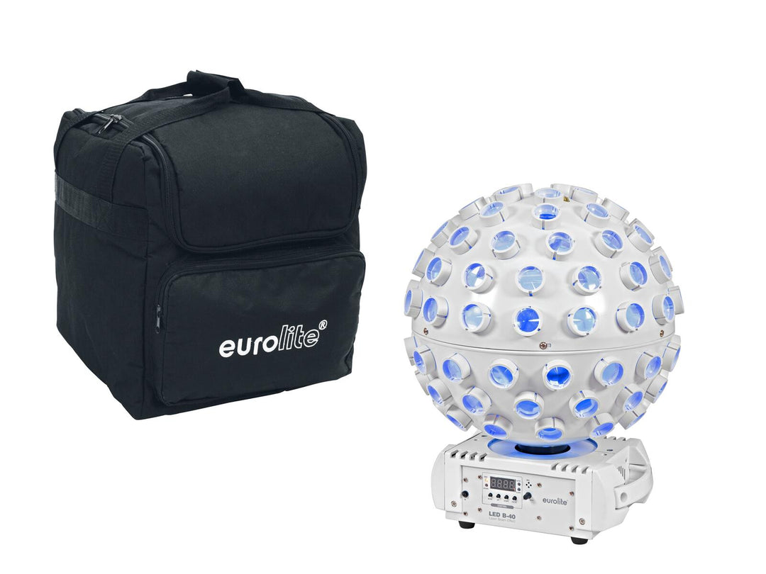 EUROLITE Set LED B-40 Laserstrahl Effect weiß + weiche Tasche