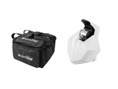 EUROLITE Set LED CAT-80 Beam Effect wh + Softtasche
