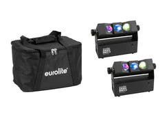 EUROLITE Set 2x AKKU MBT-3 Spot MK2 + Softbag