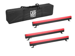 EUROLITE Set 3x AKKU PT-100/32 Pixel DMX Tube + Weichtasche