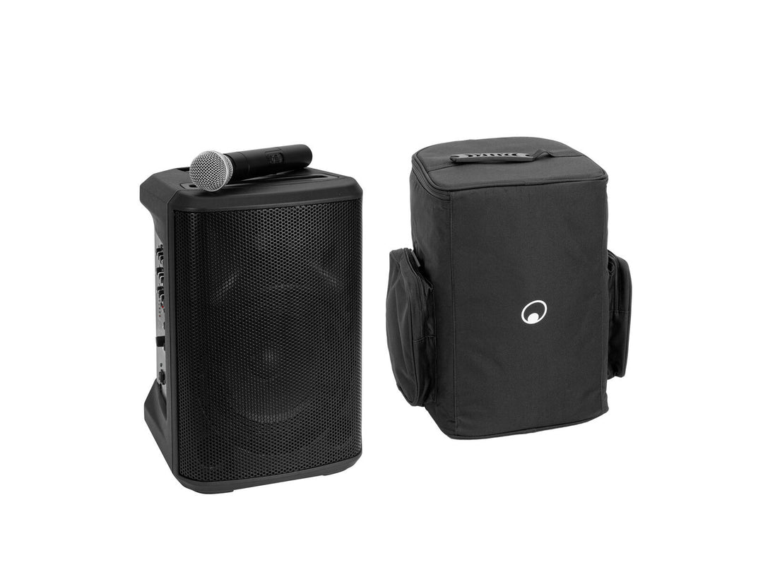 OMNITRONIC Set PORTY-8A Drahtloses PA-System + Softbag