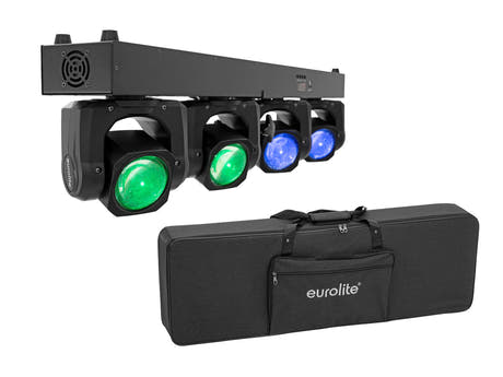 EUROLITE Set LED TMH Bar B240 Moving Head Beam + weiche Tasche
