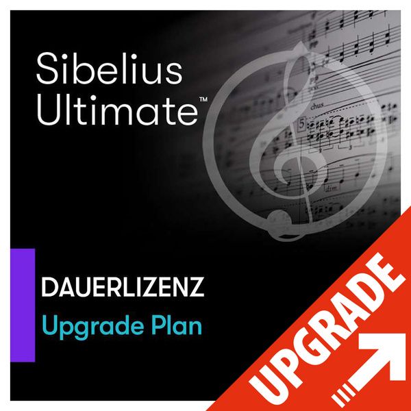 Sibelius Artist Upgrade-Plan für Dauerlizenz