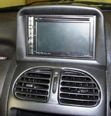 21CT23PE08 2-DIN Rahmen für Peugeot