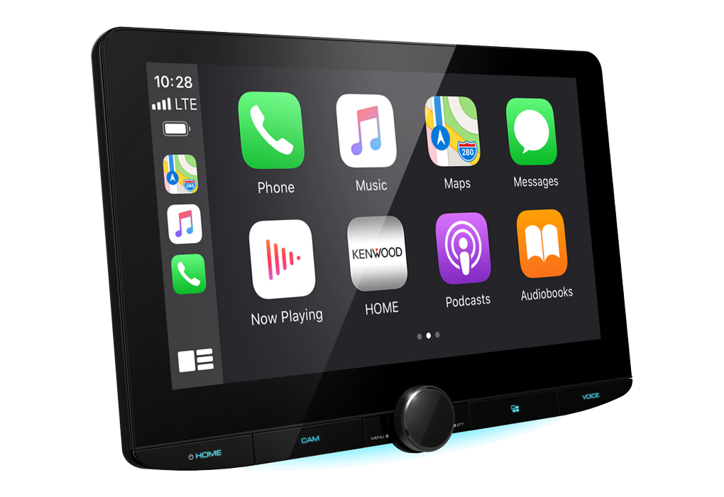 Kenwood DMX9720XDS Multimedia-Player m. Wireless Apple CarPlay (10.1")