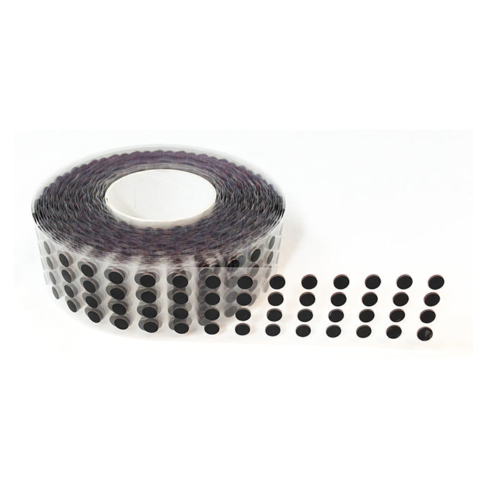 Klebepad Parkone 1 und 2 (schwarz) 1000 Sets auf Rolle
