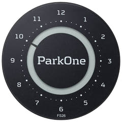 ParkOne2 Parkscheibe (Schwarz)