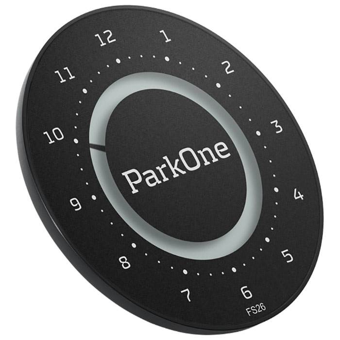 ParkOne2 Parkscheibe (Schwarz)