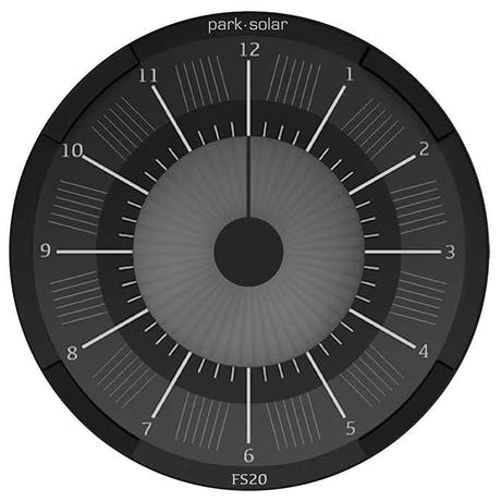 Park Solar Parkuhr, Sort