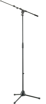 K&M Microphone-stand & hanger 21100, black