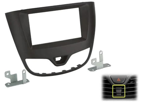 21CT23VX63 2-DIN Rahmen für Opel Karl 2017 -