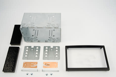 2-DIN Rahmen für Citroen/Peugeot