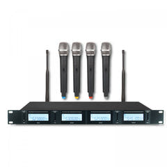Drahtloses Mikrofon-Set mit 4 Mikrofonen