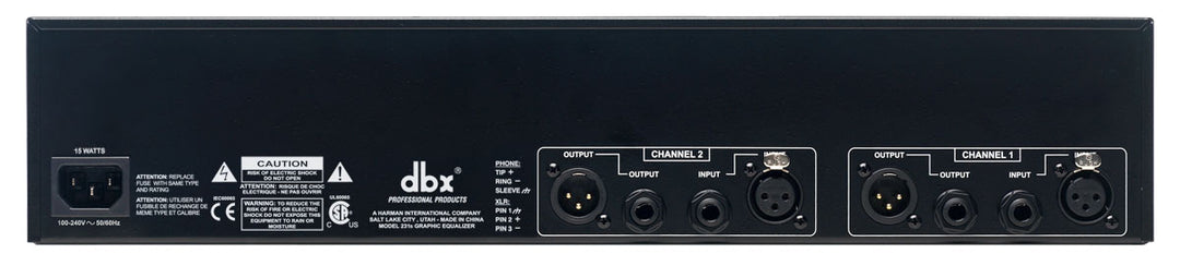 dbx 231S 2x 31 Band Grafischer Equalizer
