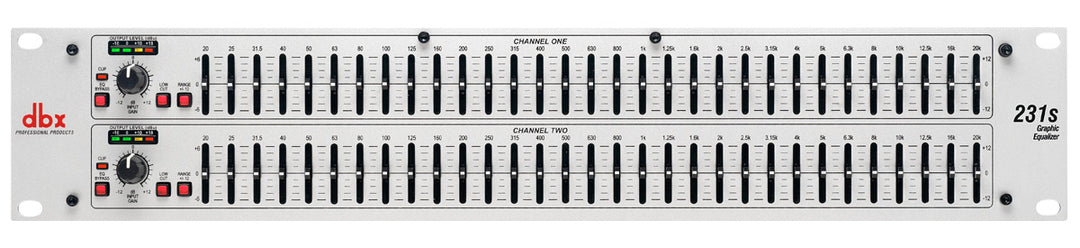 dbx 231S 2x 31 Band Grafischer Equalizer
