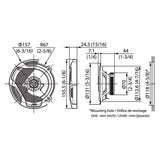 JVC CS-DR522 Lautsprecherset 13 cm 2-Wege 260 W Peak