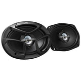 JVC 15x23 cm, 3-Wege, 400 W Peak, koaxiale Lautsprecher