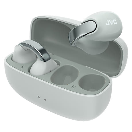 JVC Nearphones HA-NP1T Open Ear Headphones Graubeige