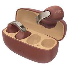 JVC Nearphones HA-NP1T Offene Kopfhörer Rot