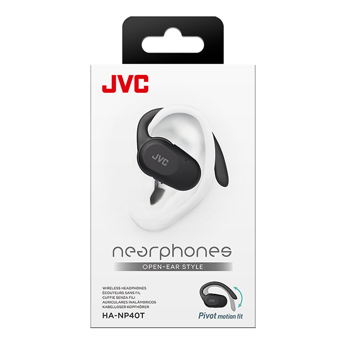 JVC Nearphones NP40T Offene Kopfhörer Schwarz