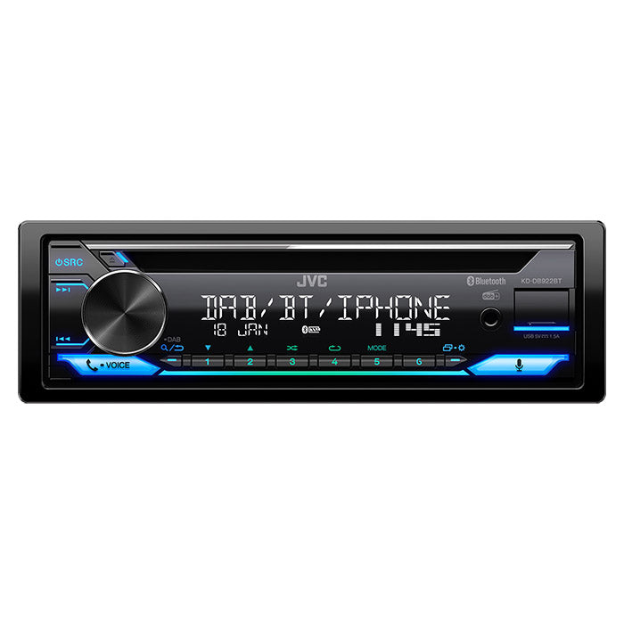 JVC KD-DB922BT Autoradio mit CD/RDS-Tuner DAB+/DMB 4x50w