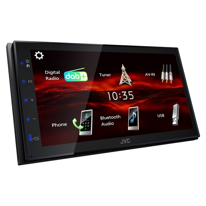 JVC KW-M180DBT 2-DIN-BT-Autoradio mit DAB+