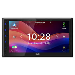 JVC KW-M695DBW App-Radio Apple CarPlay und Android Auto