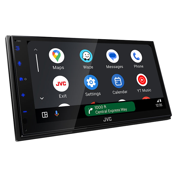 JVC KW-M695DBW App-Radio Apple CarPlay und Android Auto