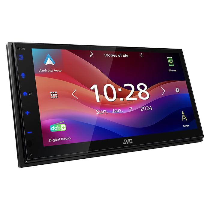 JVC KW-M695DBW App-Radio Apple CarPlay und Android Auto