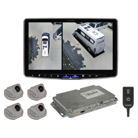 Alpine HCS-T100 360-Grad-Birdview-Kamera