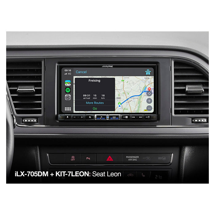 Alpine ILX-705DM Kabelloses Apple Carplay 2-DIN 7"