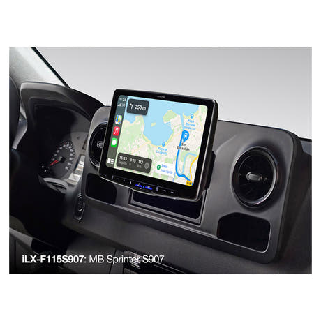 Alpine ILX-F115S907 bundle für Halo11 für Sprinter S907
