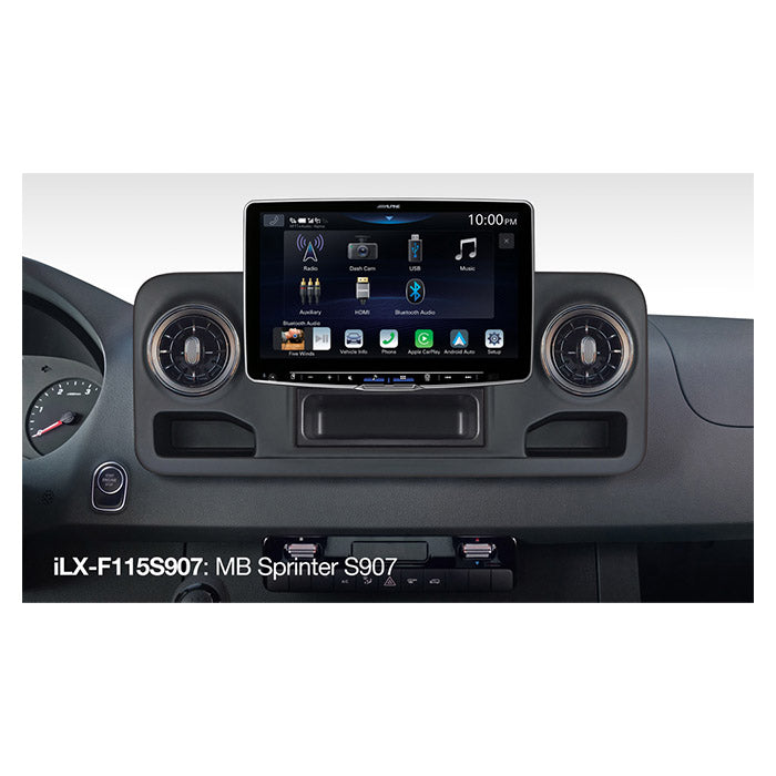 Alpine ILX-F115S907 bundle für Halo11 für Sprinter S907