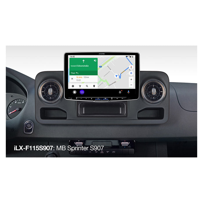 Alpine ILX-F115S907 bundle für Halo11 für Sprinter S907
