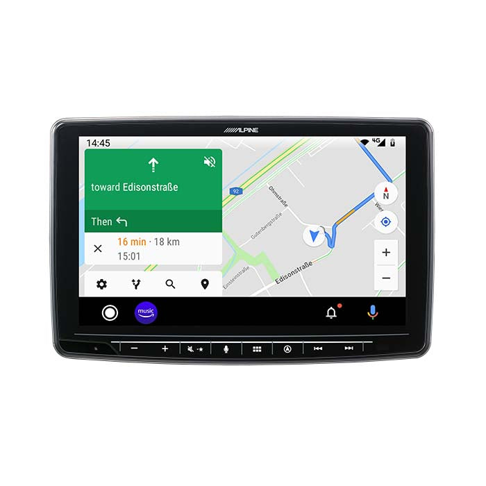 Alpine INE-F904DC Halo9 mit Navi und Lkw-Karten