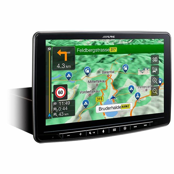 Alpine HALO9 INE-F904D Apple Carplay, Navigation, Android und Bluetooth