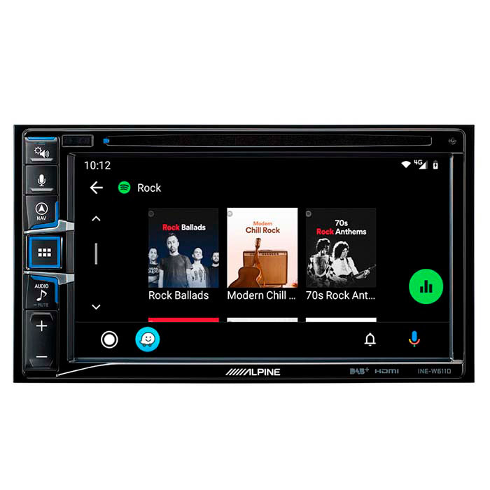 Alpine INE-W611DC 2-DIN-Multimediastation mit LKW-Karte