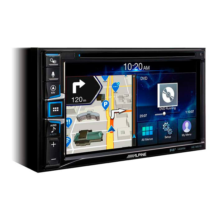 Alpine INE-W611DC 2-DIN-Multimediastation mit LKW-Karte