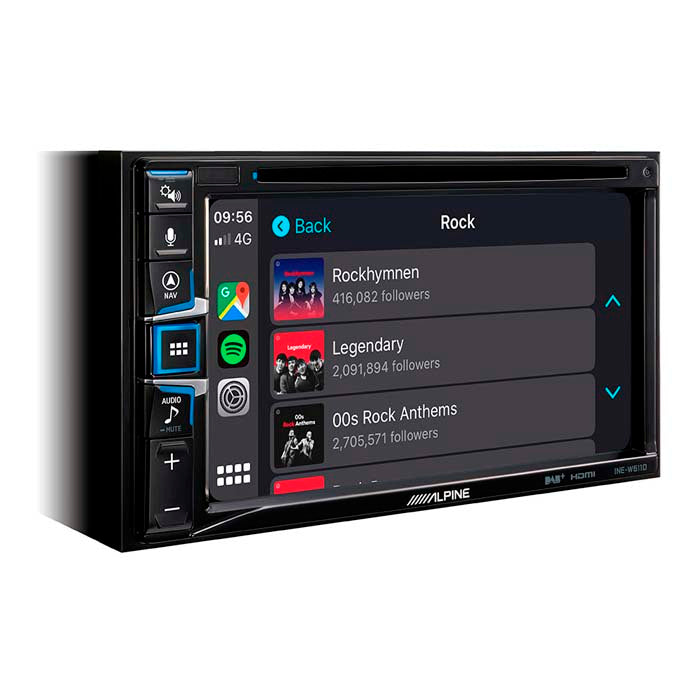 Alpine INE-W611DC 2-DIN-Multimediastation mit LKW-Karte