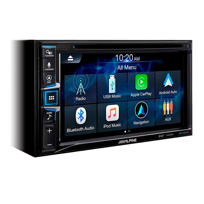 Alpine INE-W611DC 2-DIN-Multimediastation mit LKW-Karte