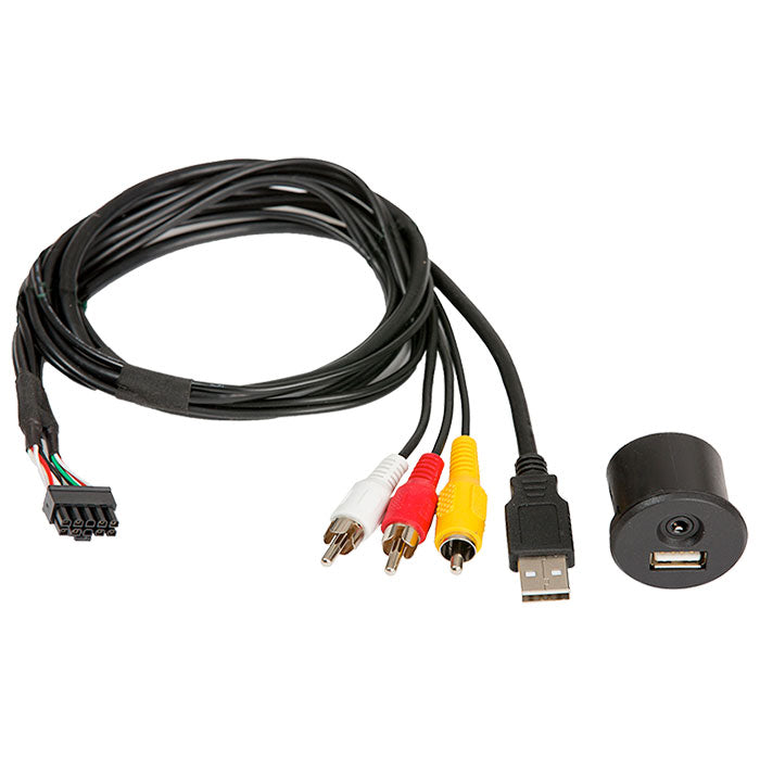 Alpine USB-/Aux-Anschluss mit Kabel