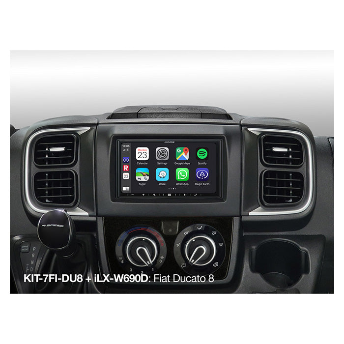 Alpine KIT-7FI-DU8 Kit 7" Fiat Ducato Modell 8 2022-