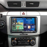 2-DIN 8"-Montagesatz für VW mit weißem Display