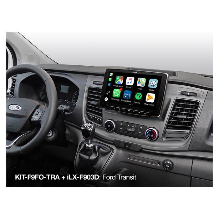 Alpine Montagesatz für Ford Transit 2018