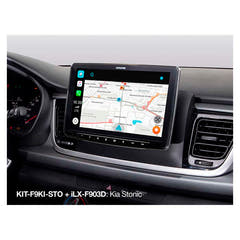 Alpine 9" Montagesatz Kia Stonic 2017->