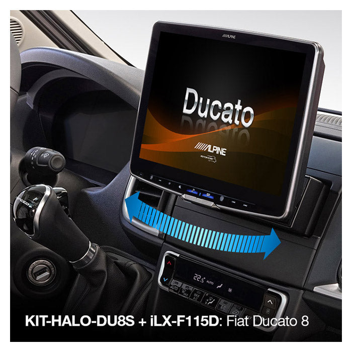 Alpine Kit für Halo 9 und 11 für Fiat Ducato 8