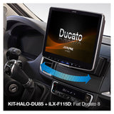 Alpine Kit für Halo 9 und 11 für Fiat Ducato 8