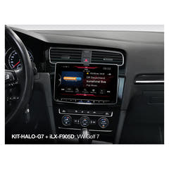 Alpine Kit für HALO 9 und HALO 11 für VW Golf 7