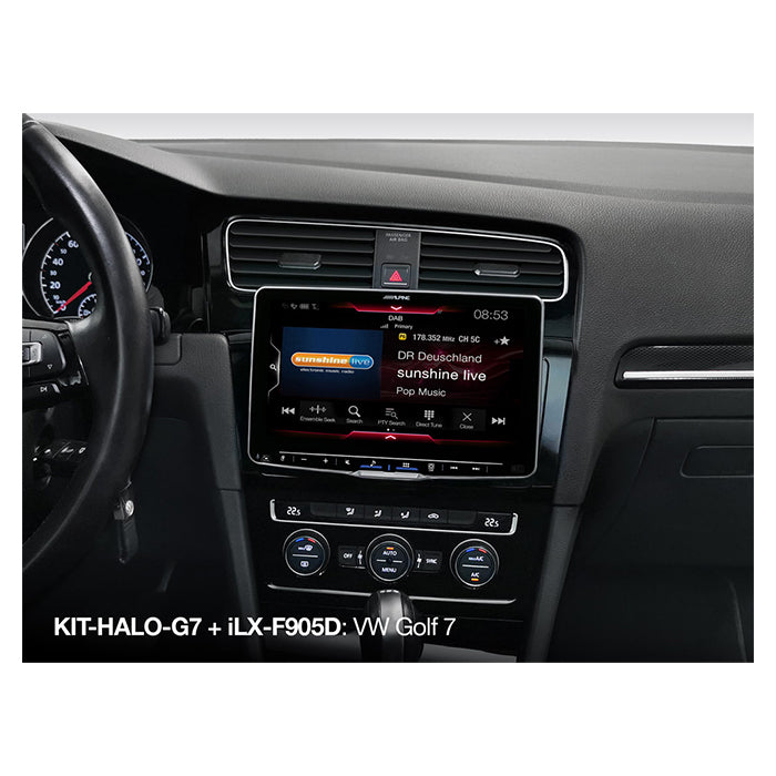 Alpine Kit für HALO 9 und HALO 11 für VW Golf 7